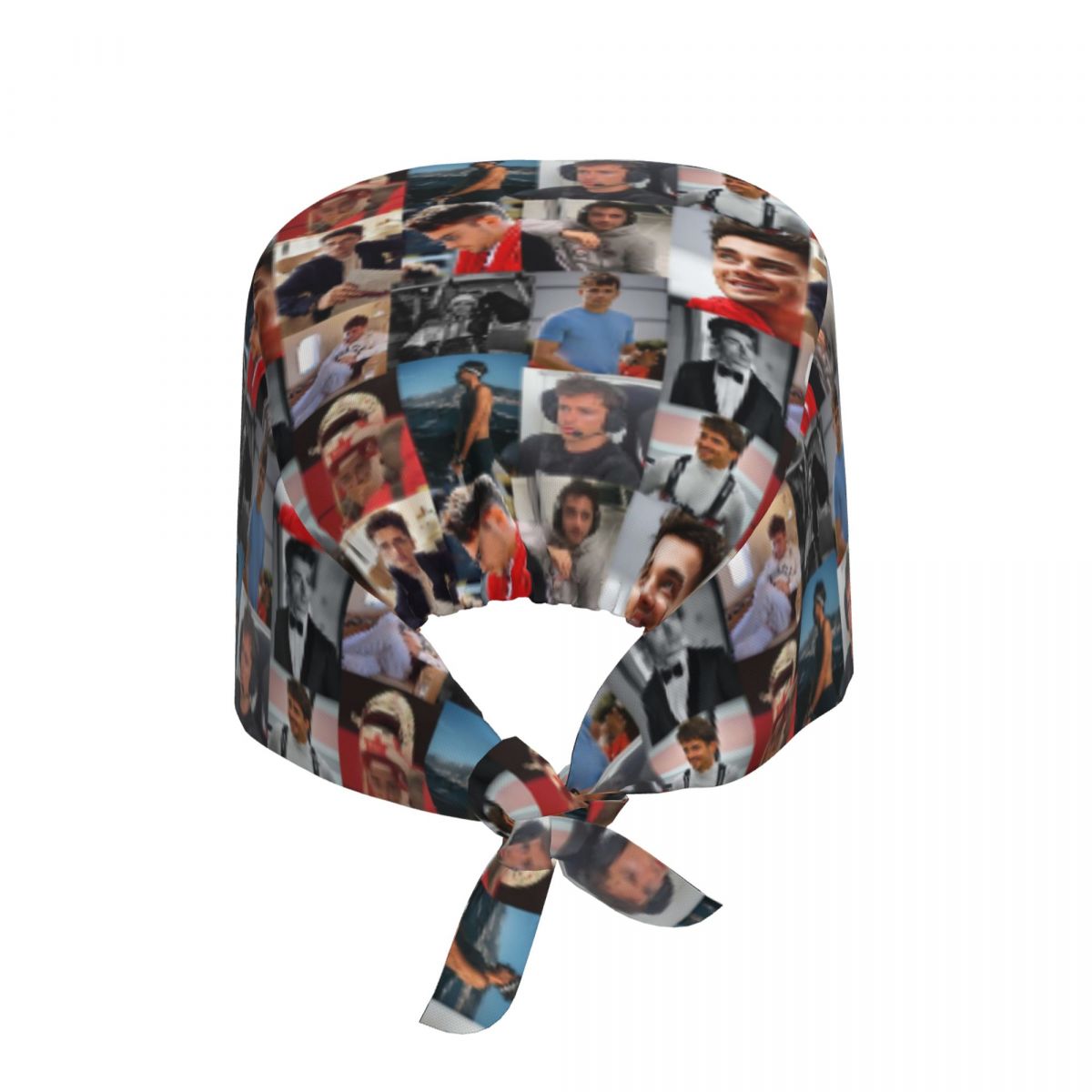 Photography Job - Charles Leclerc Picture Collage Scrub Hat