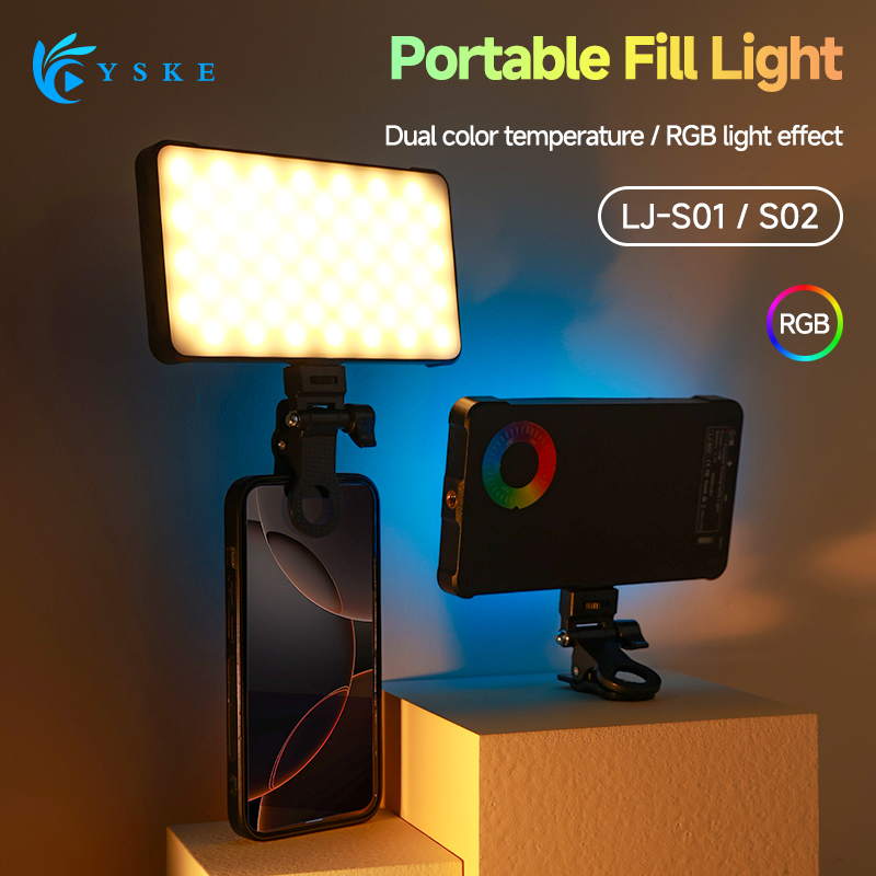 Photography Videos Free - RGB LED Video Light Fill Straight