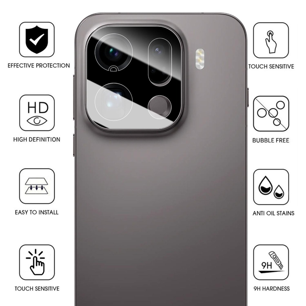 1-3PCS Tempered Glass Lens Cov - đánh giá và giá Photography Kit Oppo Find X9 Pro