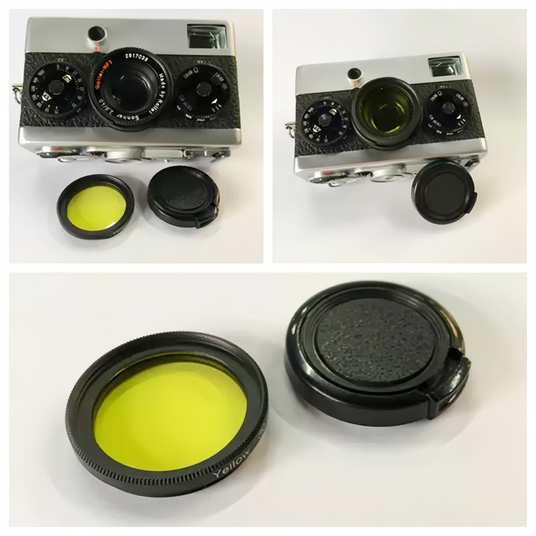 30.5mm Yellow Color Filter Alu - đánh giá và giá Photography Yellow Filter