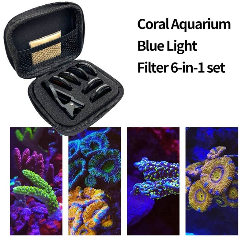 4X Aquarium Lens Fish Tank Pho - đánh giá và giá Photography Yellow Filter
