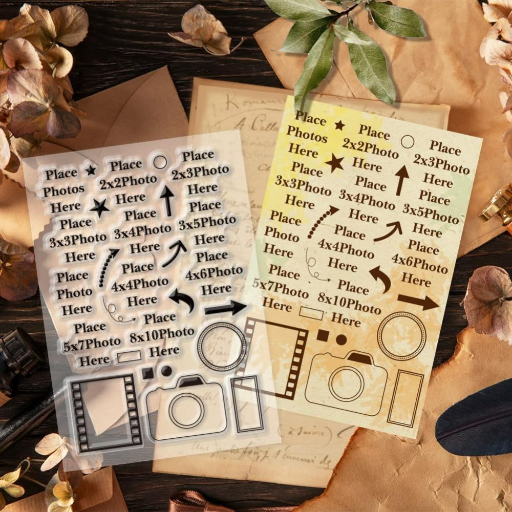 Place Photo Here Clear Stamp A - đánh giá và giá Photography Image