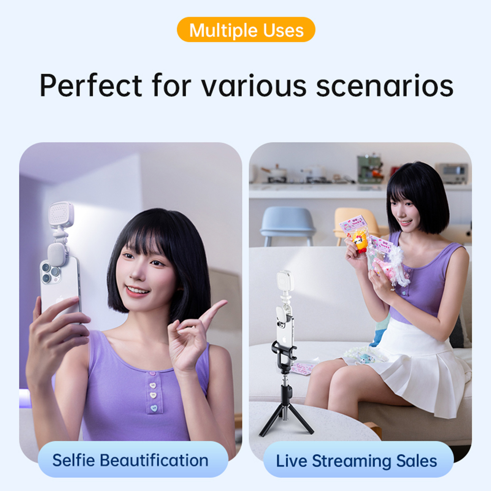 Portable LED Selfie Light Came - đánh giá và giá Photography Videos Free