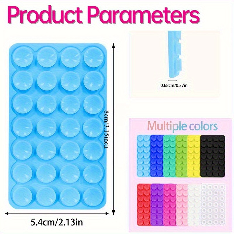10Pcs Double-Sided Silicone Su - đánh giá và giá Photography Videos Free