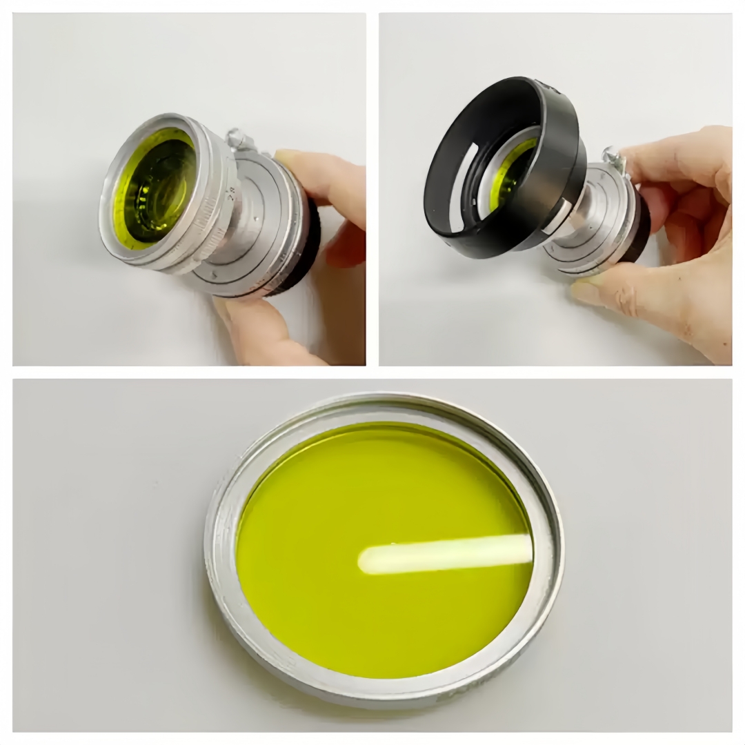 Ultra Clear Optical Glass 39mm - đánh giá và giá Photography Yellow Filter