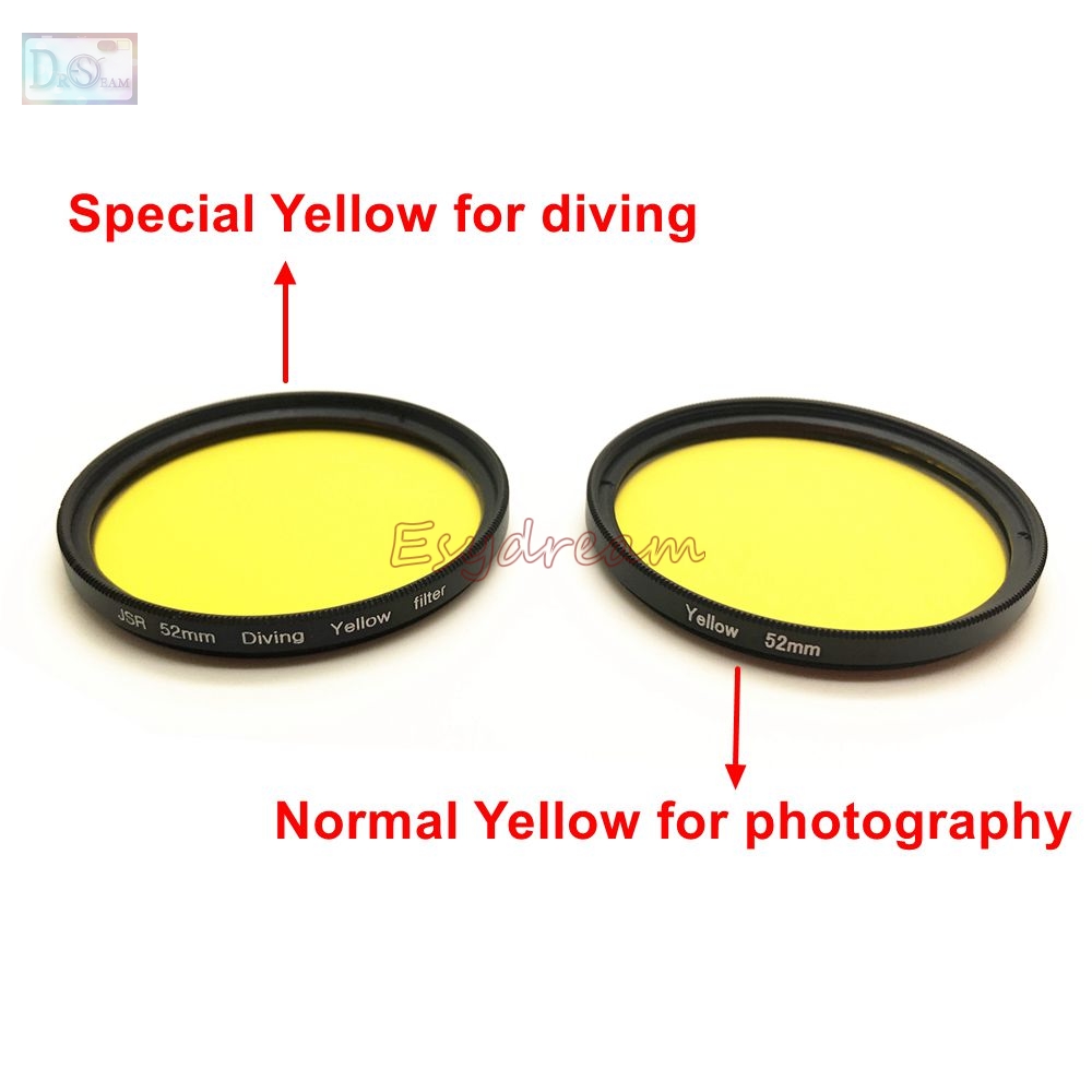52Mm 58Mm 67 Mm Vàng Chống Nướ - đánh giá và giá Photography Yellow Filter