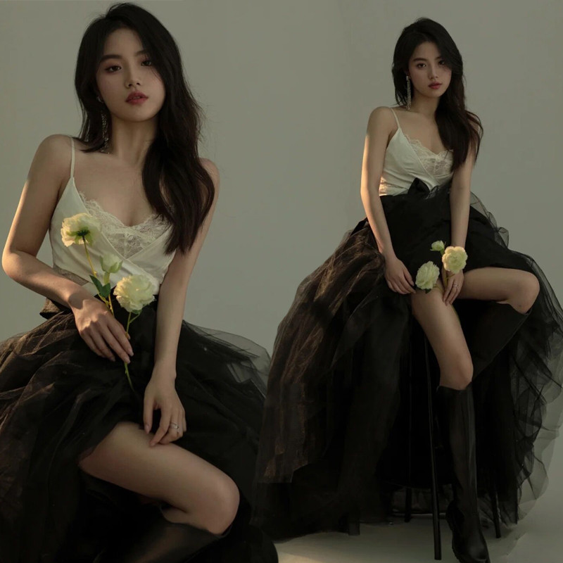 Black Angel Lace Photography C - đánh giá và giá Photography Outfits