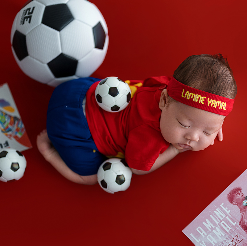 2026 Football Cup Theme Baby B - đánh giá và giá Photography Outfits