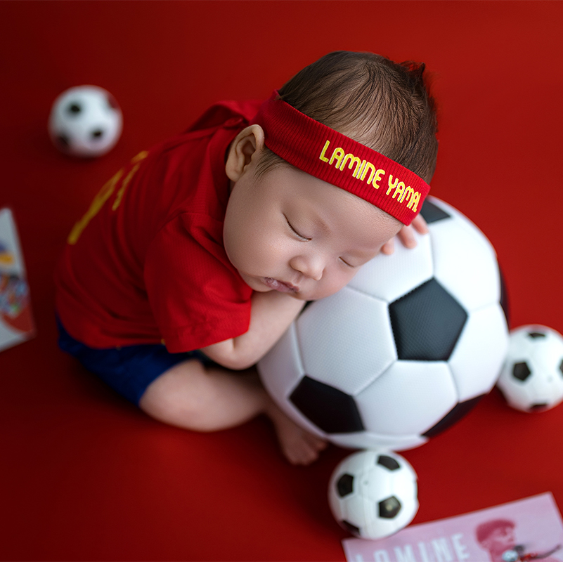 2026 Football Cup Theme Baby B - đánh giá và giá Photography Outfits
