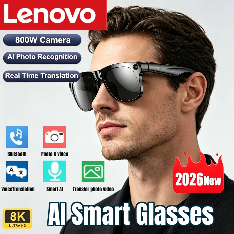 Lenovo AI Smart Glasses 8K HD  - đánh giá và giá Photography Japanese