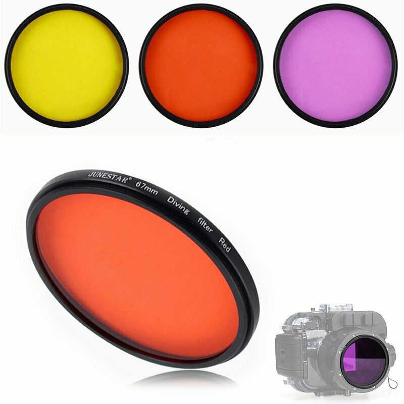 67mm Full Màu Hồng Tím vàng Bổ - đánh giá và giá Photography Yellow Filter