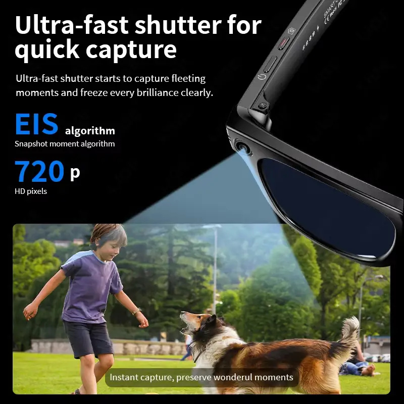 AI Smart Glasses with 8MP Came - đánh giá và giá Photography Japanese