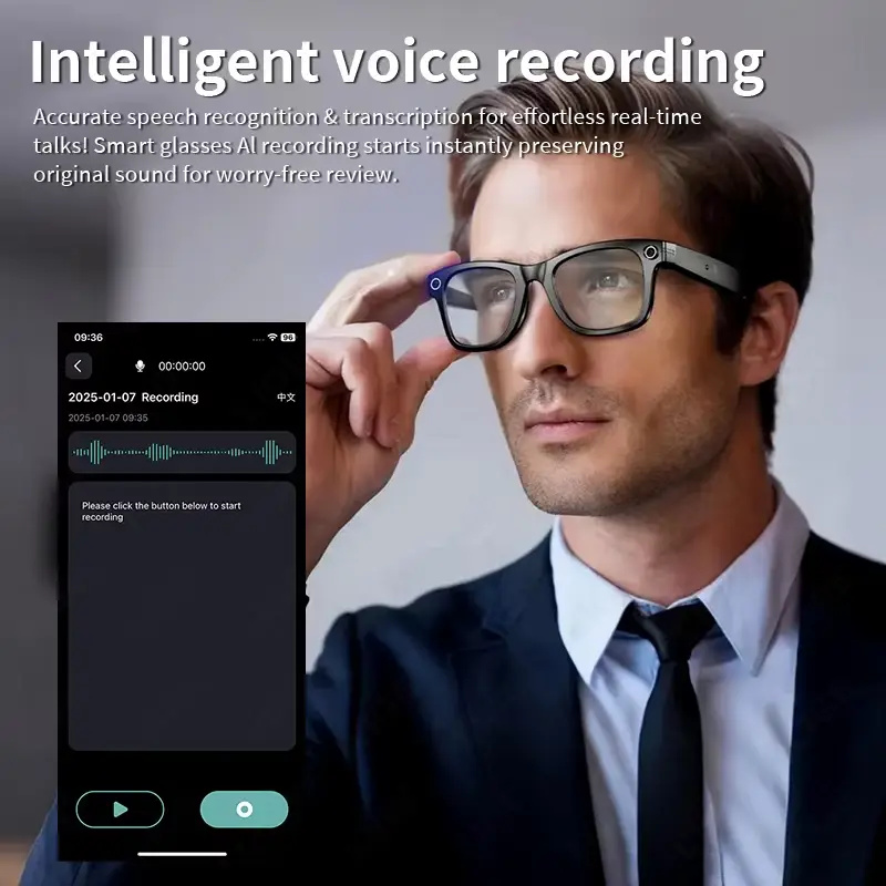 AI Smart Glasses with 8MP Came - đánh giá và giá Photography Japanese